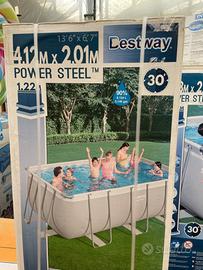 piscina bestway nuova 412x 201 x 122