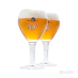 Bicchieri birra Leffe