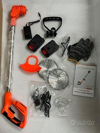 Decespugliatore con accessori NUOVO