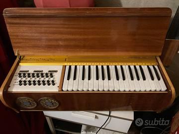 organetto a vento d'epoca, funzionante