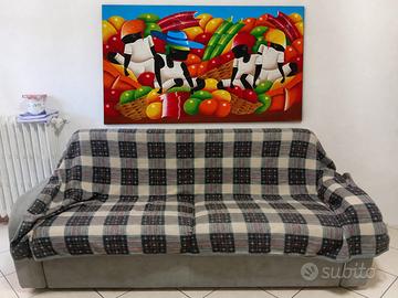 Quadro su tela grande 150x102 cm – moderno etnico