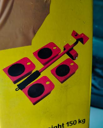 carrelli sposta mobili ho altro peso 150 kili