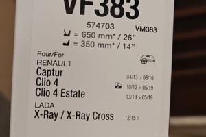 spazzole tergicristalli Valeo silencio 