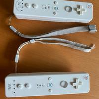 2 controller Nintendo Wii joystick originali white