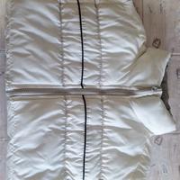 Gilet imbottito bianco da uomo