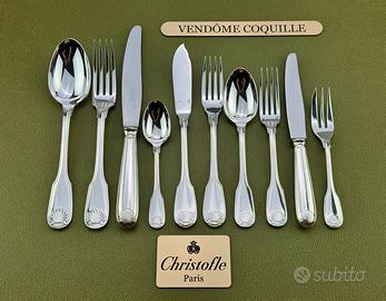 Christofle Vendôme Coquille 126 Pezzi