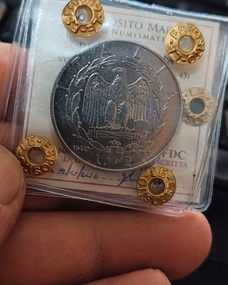 2 lire 1942 RR qfdc