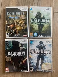 Lotto giochi WII Call of Duty