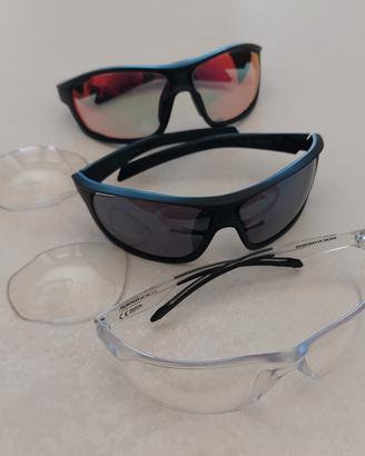 Occhiali per sport Decathlon (3 pezzi)