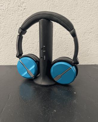 Cuffie Wireless Euroconsumers 722 con Base AUX