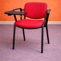 Sedia da conferenza con tavoletta scrittoio