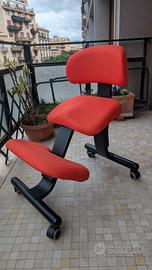 Sedia ergonomica con schienale [STILE VARIER]