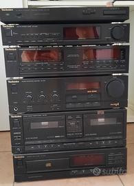 Impianto stereo Technics completo