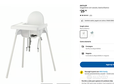 Seggiolino IKEA