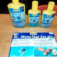 water test e diluitori per acquario