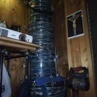 Batteria Ludwig professionale in acero