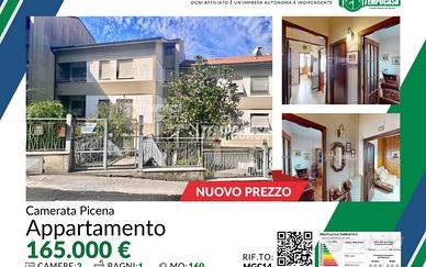 AMPIO APPARTAMENTO CON GIARDINO E GARAGE IN POSIZI