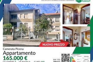 AMPIO APPARTAMENTO CON GIARDINO E GARAGE IN POSIZI