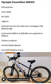 MTB assistita PowerNine 900Wh
