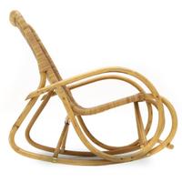 Sedia a dondolo in vimini Gervasoni