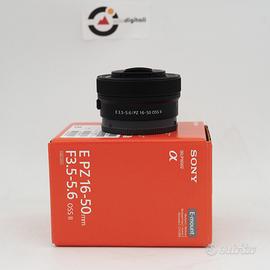 Sony E 16-50mm f3.5-5.6 PZ OSS II Pari al nuovo