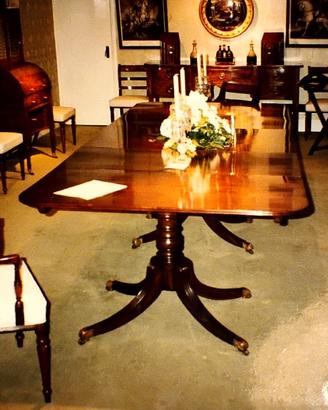 Tavolo Regency antico + sedie