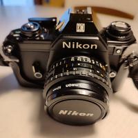 Nikon FE + Obiettivo Nikkor 50mm f/1.8 – Reflex An