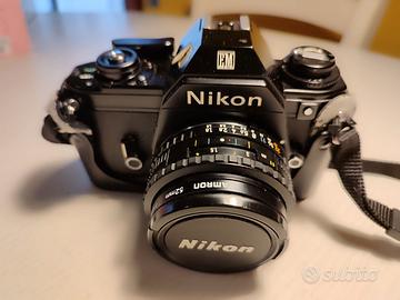 Nikon FE + Obiettivo Nikkor 50mm f/1.8 – Reflex An