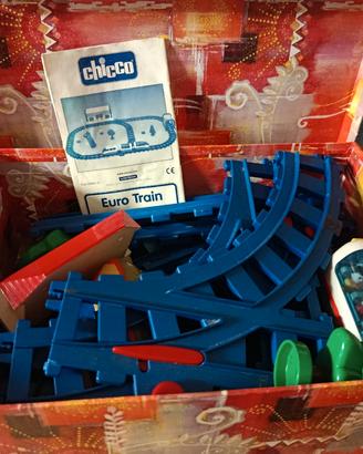Pista Trenino Vintage Chicco Euro Train 