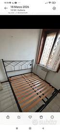 Letto matrimoniale ferro battuto