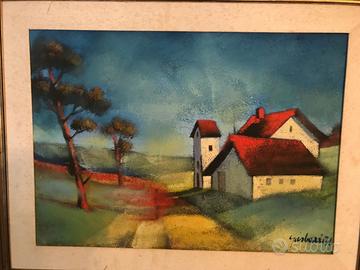 Quadro olio su tela 70x50 Gasbarri Luciano