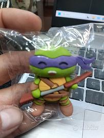 tartaruga ninja action figure in gomma