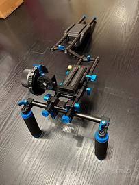 NEEWER kit stabilizzatore + Follow Focus PRO