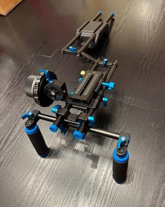 NEEWER kit stabilizzatore + Follow Focus PRO