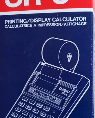 Calcolatrice Casio SR-5 