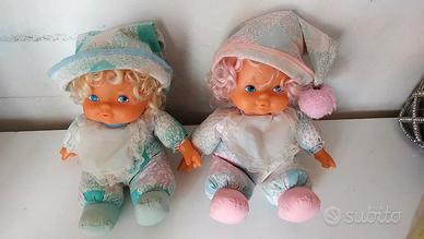 Bambole vintage anni ’80/’90 – coppia collezione