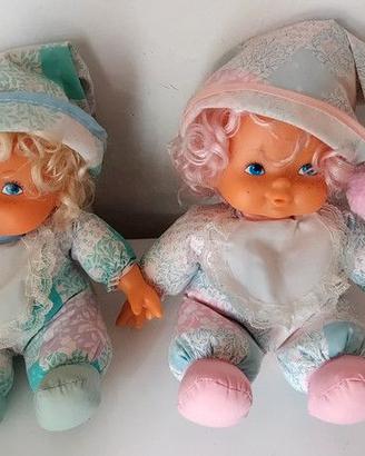 Bambole vintage anni ’80/’90 – coppia collezione