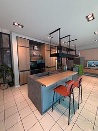 Cucina con Isola
