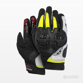GUANTO PELLE SPORTIVO MOTO PREXPORT ARROW GIALLO P