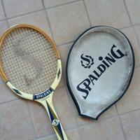 Racchetta vintage Spalding Contender anni '60