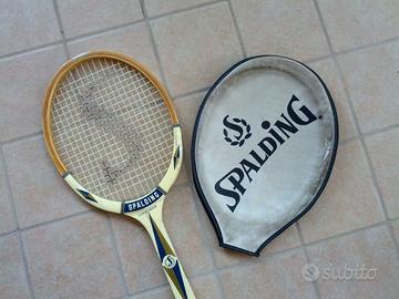 Racchetta vintage Spalding Contender anni '60
