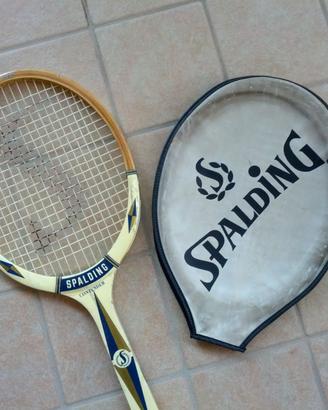 Racchetta vintage Spalding Contender anni '60