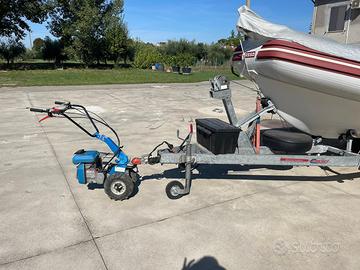 BCS con gancio e pala neve