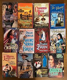 12 Libri Harlequin Historical IN LINGUA INGLESE
