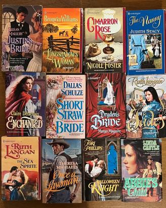 12 Libri Harlequin Historical IN LINGUA INGLESE