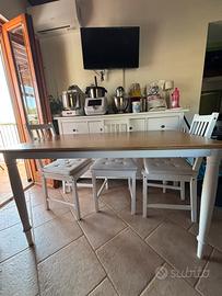 Tavolo e 4 sedie ikea