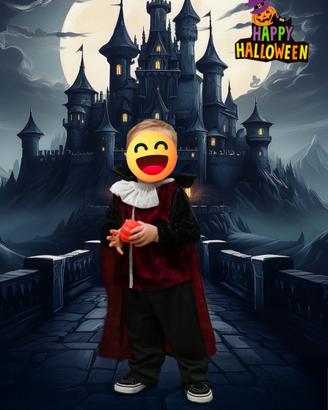 Vestito Halloween Conte Dracula