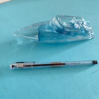 fermacarte in cristallo