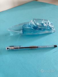 fermacarte in cristallo