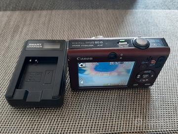 Canon IXUS 80 IS   Usata, con caricabatterie.